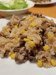 フライパンで♫簡単 ビーフペッパーライス-レシピのメイン写真
