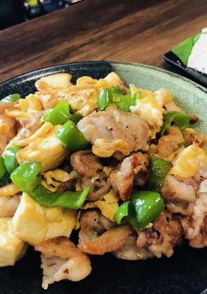 お肉たっぷり♫和風ピーマンチャンプルー♡-レシピのメイン写真