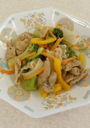 豚肉のゴマソース炒め-レシピのメイン写真
