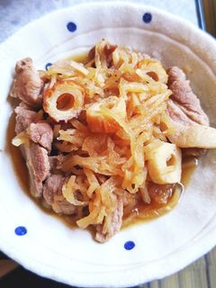 切り干し大根と豚肉小間切れの煮物-レシピのメイン写真