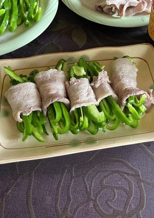 ピーマン豚バラ巻き巻き-レシピのメイン写真