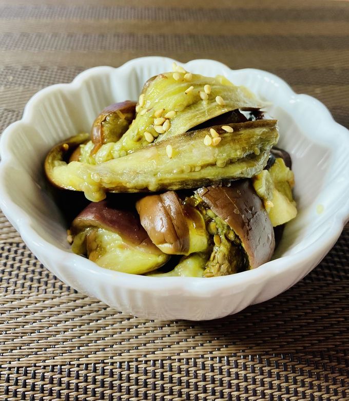 レンチン5分【なす】ひんやり青じそドレ漬 by ゆう1515 【クックパッド