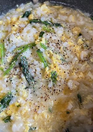 おかわり必須！冷えたご飯でもできる中華粥-レシピのメイン写真