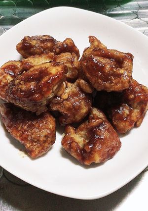 BBQソース♪唐揚げに絡めて美味!-レシピのメイン写真