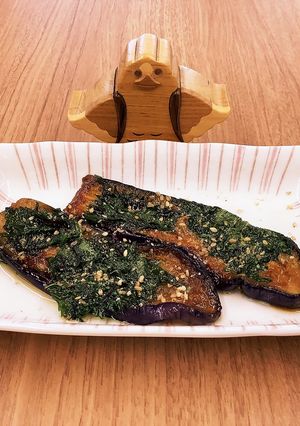 【大崎市】なすの青じそ巻き【食育】-レシピのメイン写真