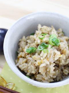 丸ごと茄子の炊き込みご飯-レシピのメイン写真
