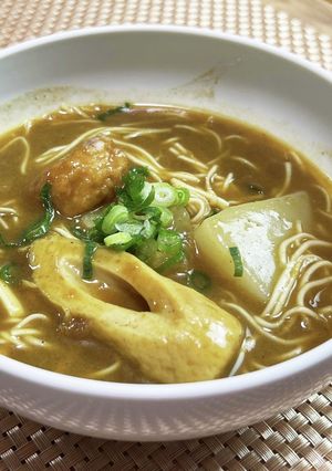 アイラップで防災食！おでんカレーそうめん-レシピのメイン写真