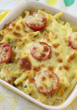 栄養たっぷり★夏野菜のマカロニグラタン-レシピのメイン写真