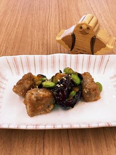 【大崎市】まぐろとなすのみそ炒め【給食】-レシピのメイン写真