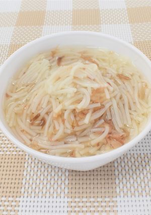 【離乳食後期】おかかそうめん-レシピのメイン写真