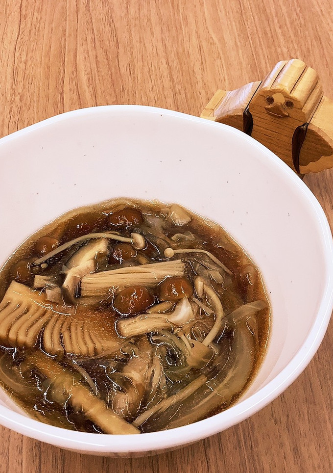 【大崎市】きのこの中華スープ【学校給食】-レシピのメイン写真