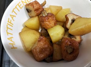 じゃがいもとごぼう天の炒り物-レシピのメイン写真