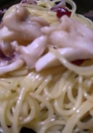 スルメイカのオイルパスタ-レシピのメイン写真