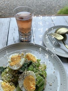 ☆シャキシャキ!レタスのおひたしサラダ☆-レシピのメイン写真