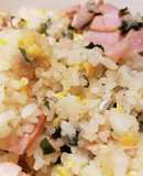 非常食アルファ米わかめご飯で簡単炒飯