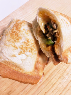 今朝の4w1hサンド「餃子風」-レシピのメイン写真