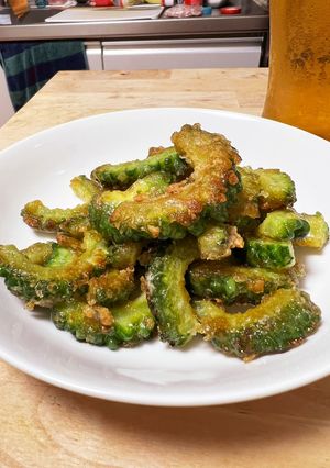 超絶！美味！夏にぴったり！ゴーヤの唐揚げ-レシピのメイン写真