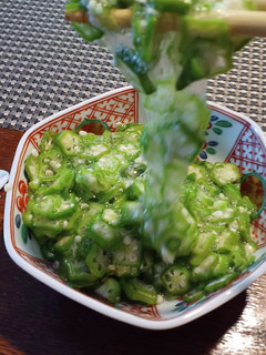 オクラねばねば栄養まるごと頂きます♪-レシピのメイン写真