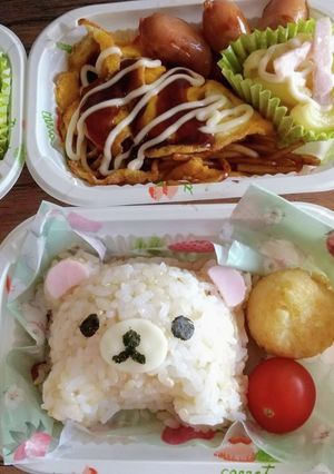 今日お弁当☆ランチパック弁当♪No.10-レシピのメイン写真