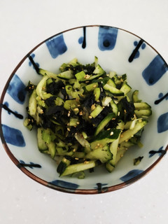 韓国海苔ときゅうりの和えもの Ver.2-レシピのメイン写真
