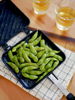 ホットサンドメーカーdeほくほく焼き枝豆-レシピのメイン写真