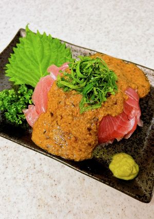 お刺身や茹でオクラに♪海苔とろろがけ-レシピのメイン写真