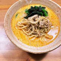 รูปของ 豆乳で坦々麺