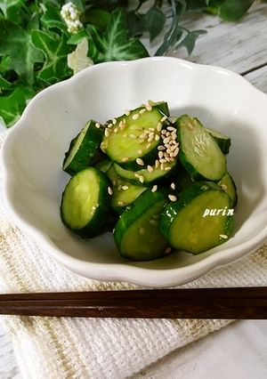 麺つゆで♪麺つゆで病みつききゅうり-レシピのメイン写真