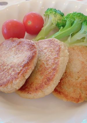 高野豆腐ナゲットハンバーグ-レシピのメイン写真