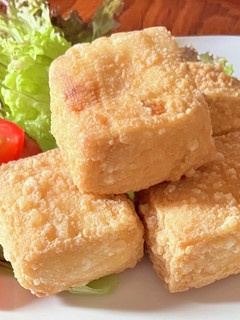 木綿豆腐の唐揚げ✨タピオカ粉でカリッと衣-レシピのメイン写真
