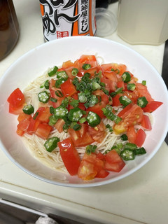 15分シリーズ★トマトそうめん-レシピのメイン写真