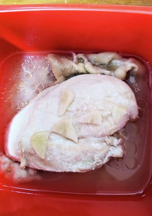 炊飯器で茹で鶏-レシピのメイン写真