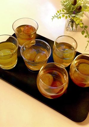 葡萄のぷるぷるゼリー-レシピのメイン写真