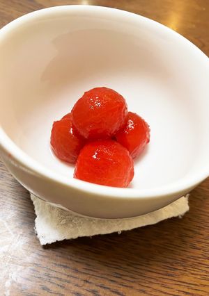 裏技！トマトの皮を簡単にむく方法！-レシピのメイン写真