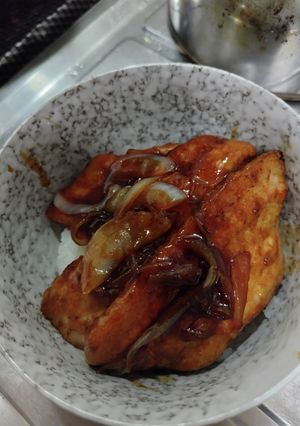 余ったうなぎのタレで作った豚バラ丼-レシピのメイン写真