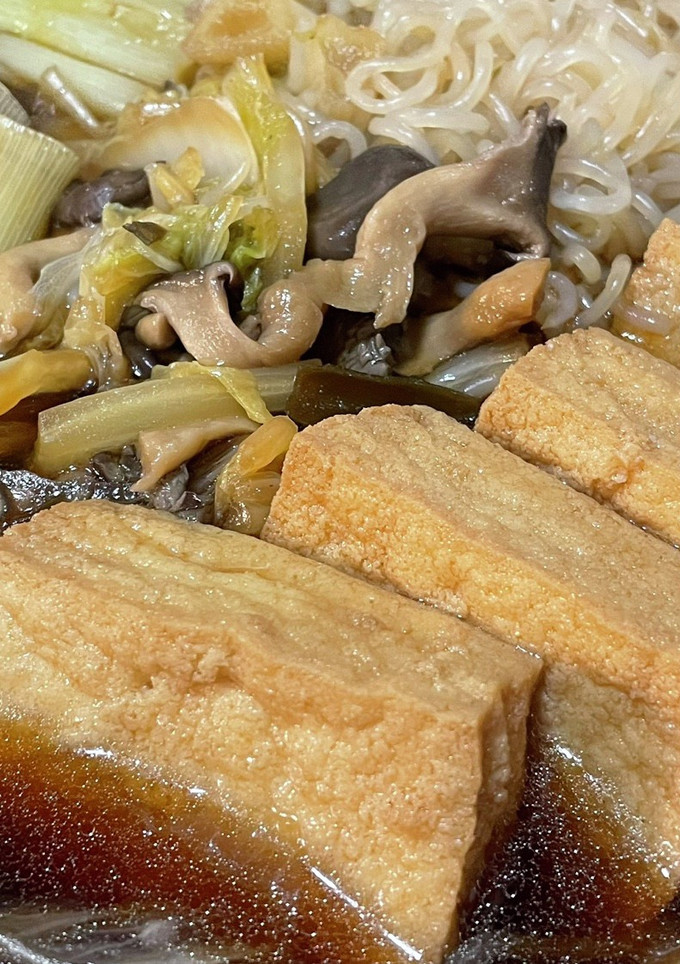 厚揚げですき焼き-レシピのメイン写真