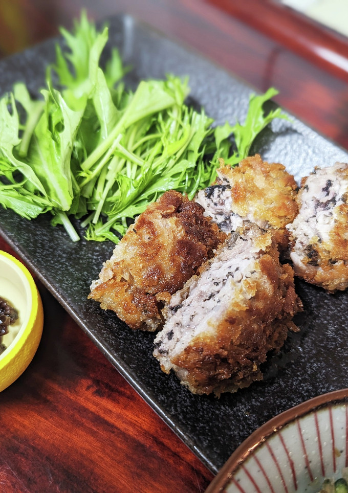 豚こま丸めて揚げ焼き★ゆかり豚カツ-レシピのメイン写真