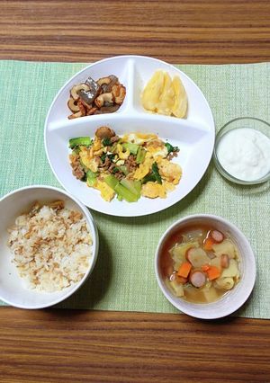 ヨウサマの減塩おやじの新病院朝食1-レシピのメイン写真