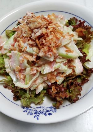 スイカの皮でサラダ-レシピのメイン写真