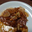 熱さに負けるな! 豚のニンニクステーキ