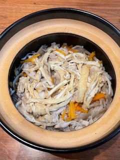 土鍋でつくる 鶏炊き込みご飯-レシピのメイン写真