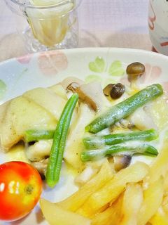 レンジで簡単一品♪冷凍キノコのチーズ蒸し-レシピのメイン写真