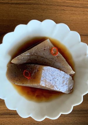 こんにゃくの煮物-レシピのメイン写真