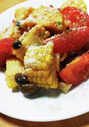 夏野菜のハーブソルト炒め-レシピのメイン写真