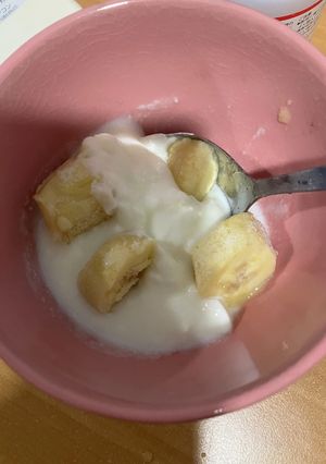尾形馨子さんの味　冷凍バナナヨーグルト-レシピのメイン写真