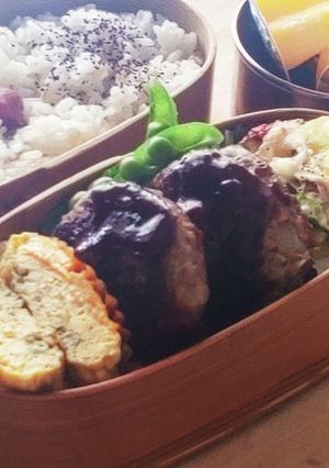 ネバネバおくらとミョウガの卵焼き★お弁当-レシピのメイン写真