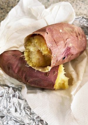 ノンフライヤーで！絶品焼き芋-レシピのメイン写真