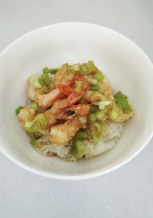 おうちで作る美味しい☆ねぎダレのえび天丼-レシピのメイン写真