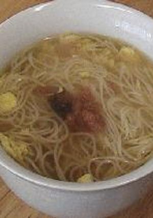 “病の時に”さっぱり梅風味にゅ～麺 de Tanto!-レシピのメイン写真