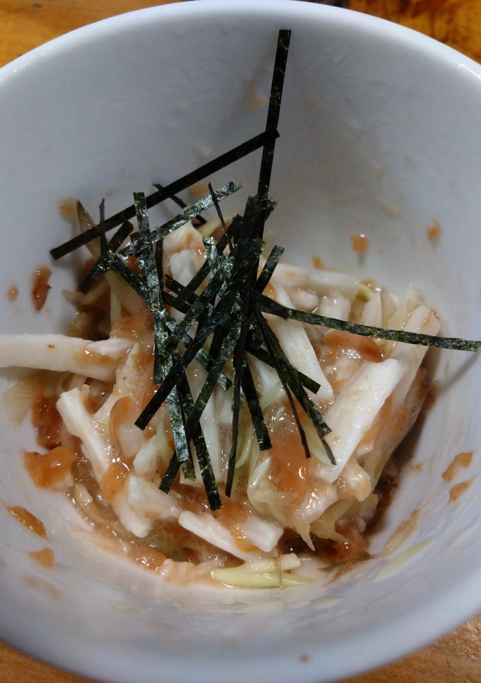 みょうがと長芋の梅肉和え-レシピのメイン写真